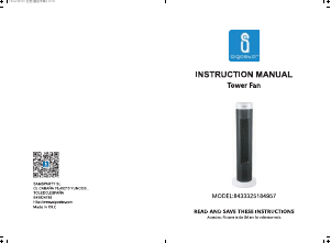 Manual de uso Aigostar 330100JTS Ventilador