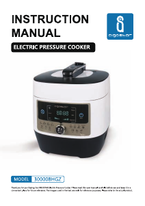 Manual de uso Aigostar 300008HGZ Freidora