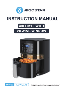 Handleiding Aigostar 300010XVE Friteuse