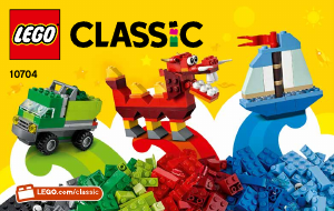 Instrukcja Lego set 10704 Classic Zestaw kreatywny