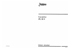 Manuale Zoppas PL50T Lavatrice