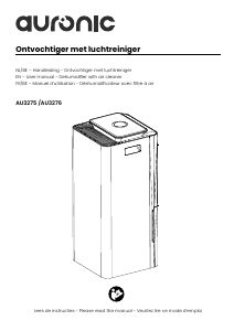 Manual Auronic AU3275 Dehumidifier