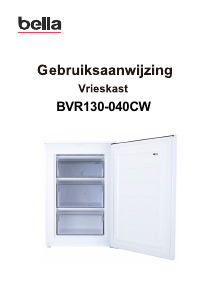 Bedienungsanleitung Bella BVR130-040CW Gefrierschrank