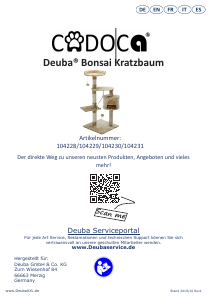 Manuale Cadoca 104229 Bonsai Tiragraffi