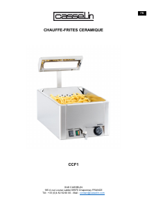 Bedienungsanleitung Casselin CCF1 Fritteuse