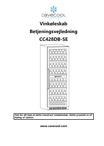 Brugsanvisning Cavecool CC248DB-SE Vinkøleskab
