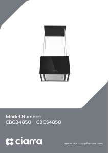 Handleiding Ciarra CBCS4850 Afzuigkap