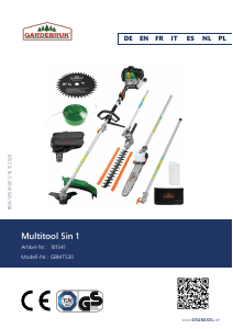 Bedienungsanleitung Gardebruk GBMT520 Freischneider