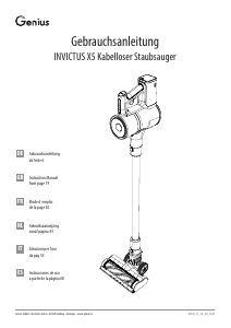 Handleiding Genius X5 Invictus Stofzuiger