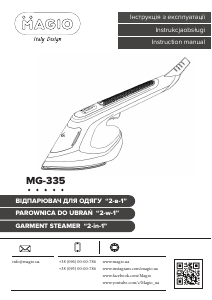 Handleiding Magio MG-335 Kledingstomer