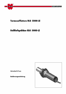 Bedienungsanleitung Würth HLG 5000-LE Heissluftpistole