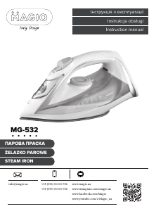 Handleiding Magio MG-532 Strijkijzer