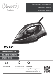 Instrukcja Magio MG-531 Żelazko