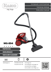 Handleiding Magio MG-894 Stofzuiger