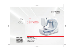 Brugsanvisning Bernina Bernette Moscow 3 Symaskine