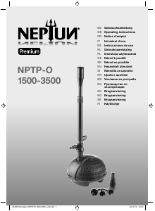 Priročnik Neptun NPTP-O 1500 Črpalka za fontano