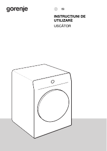 Manual Gorenje DPNE83/GNLWIFI Uscător