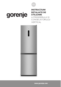 Manual Gorenje N619EAW4 Combina frigorifica