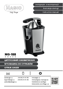 Handleiding Magio MG-188 Citruspers