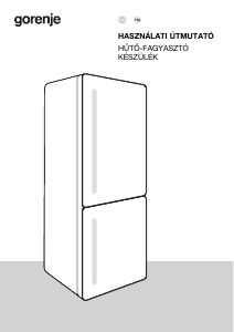 Használati útmutató Gorenje NRB620C6X4WFE Hűtő és fagyasztó
