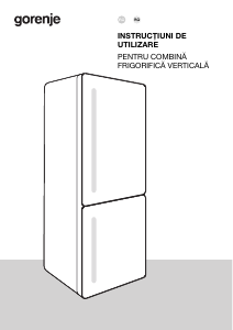 Manual Gorenje NRC620BSXL4 Combina frigorifica