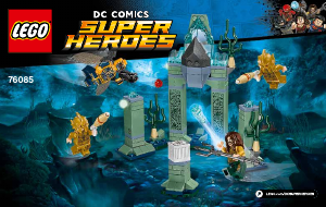 Manual Lego set 76085 Super Heroes Battle of Atlantis