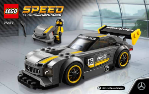 set 75877 Speed Champions Mercedes AMG GT3