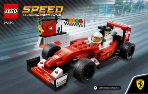 Kullanım kılavuzu Lego set 75879 Speed Champions Scuderia Ferrari SF16-H