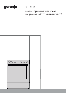 Manual Gorenje GK5A22WH Aragaz