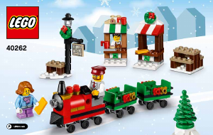 Manuale Lego set 40262 Seasonal Treno natalizio