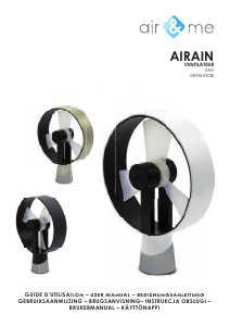 Brugsanvisning Air & Me Airain Ventilator