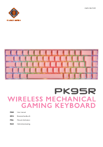 Mode d’emploi Deltaco PK95R Clavier