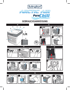Bedienungsanleitung Livington Arctic Air PureChill Ventilator