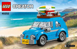 Bruksanvisning Lego set 40252 Creator VW mini Beetle