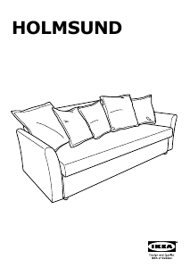 Manual IKEA HOLMSUND (230x91x79) Canapea