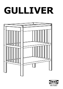 Instrukcja IKEA GULLIVER Stół do przewijania