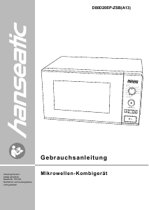Bedienungsanleitung Hanseatic D80D20EP-ZSB Mikrowelle
