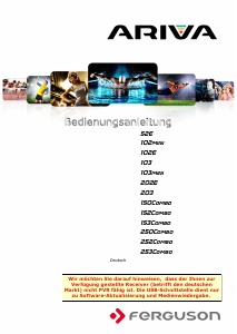 Bedienungsanleitung Ferguson Ariva 203 Digital-receiver