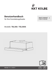 Bedienungsanleitung KKT Kolbe TEL350S Dunstabzugshaube