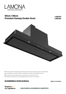 Manual Lamona LAM2380 Cooker Hood