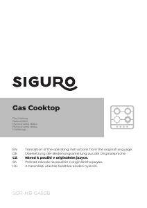 Manual Siguro HB-G450B Hob