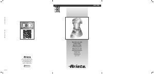 Manual Ariete 1358A Coffee Machine