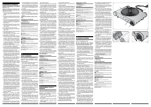 Mode d’emploi Ariete 0993/2 Table de cuisson