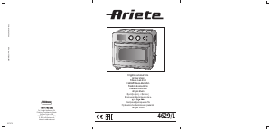 Kullanım kılavuzu Ariete 4629/1 Fırın