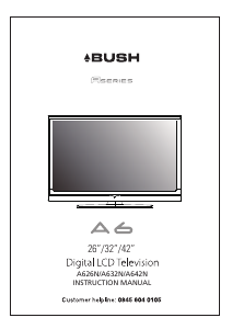 Handleiding Bush A632N LCD televisie