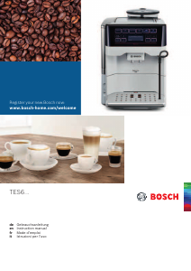 Bedienungsanleitung Bosch TES60351DE VeroAroma 300 Kaffeemaschine