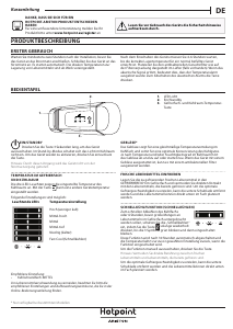 Mode d’emploi Hotpoint HASD18A011A1 Réfrigérateur