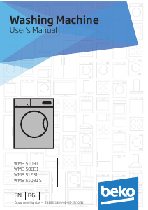 Handleiding BEKO WMB 50831 Wasmachine