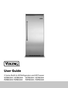 Manual Viking FDFB5304 Freezer