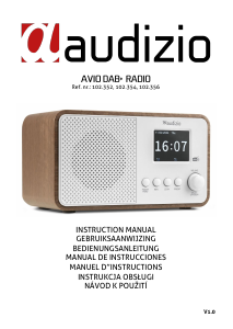 Bedienungsanleitung Audizio 102.356 Avio Radio